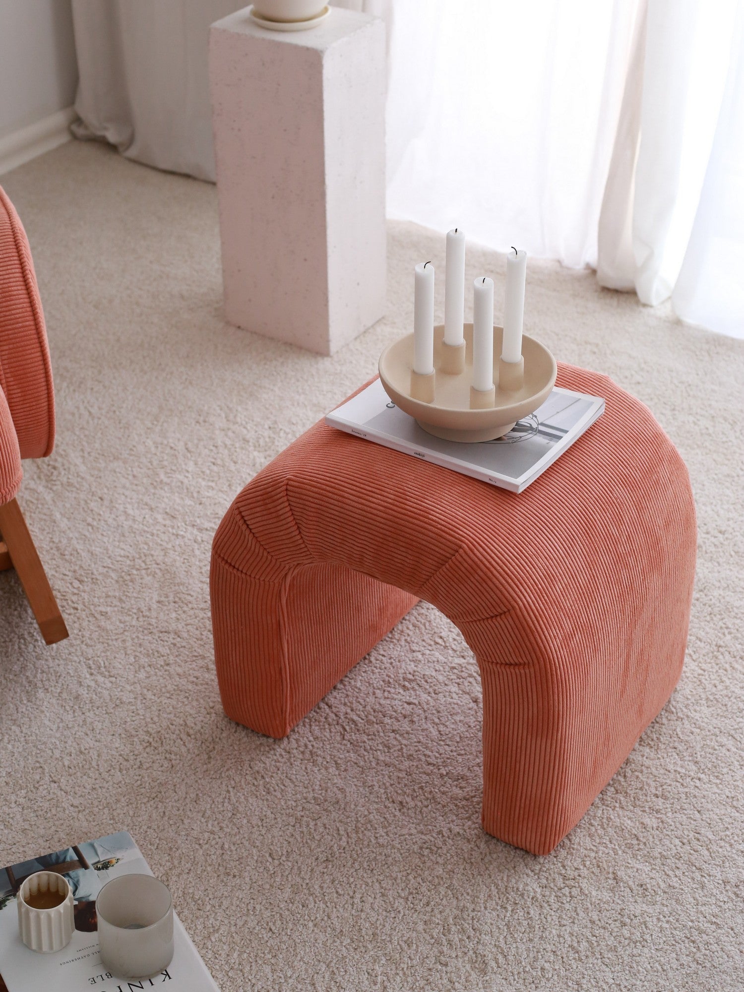 Puf, Nu - Coral, Coral