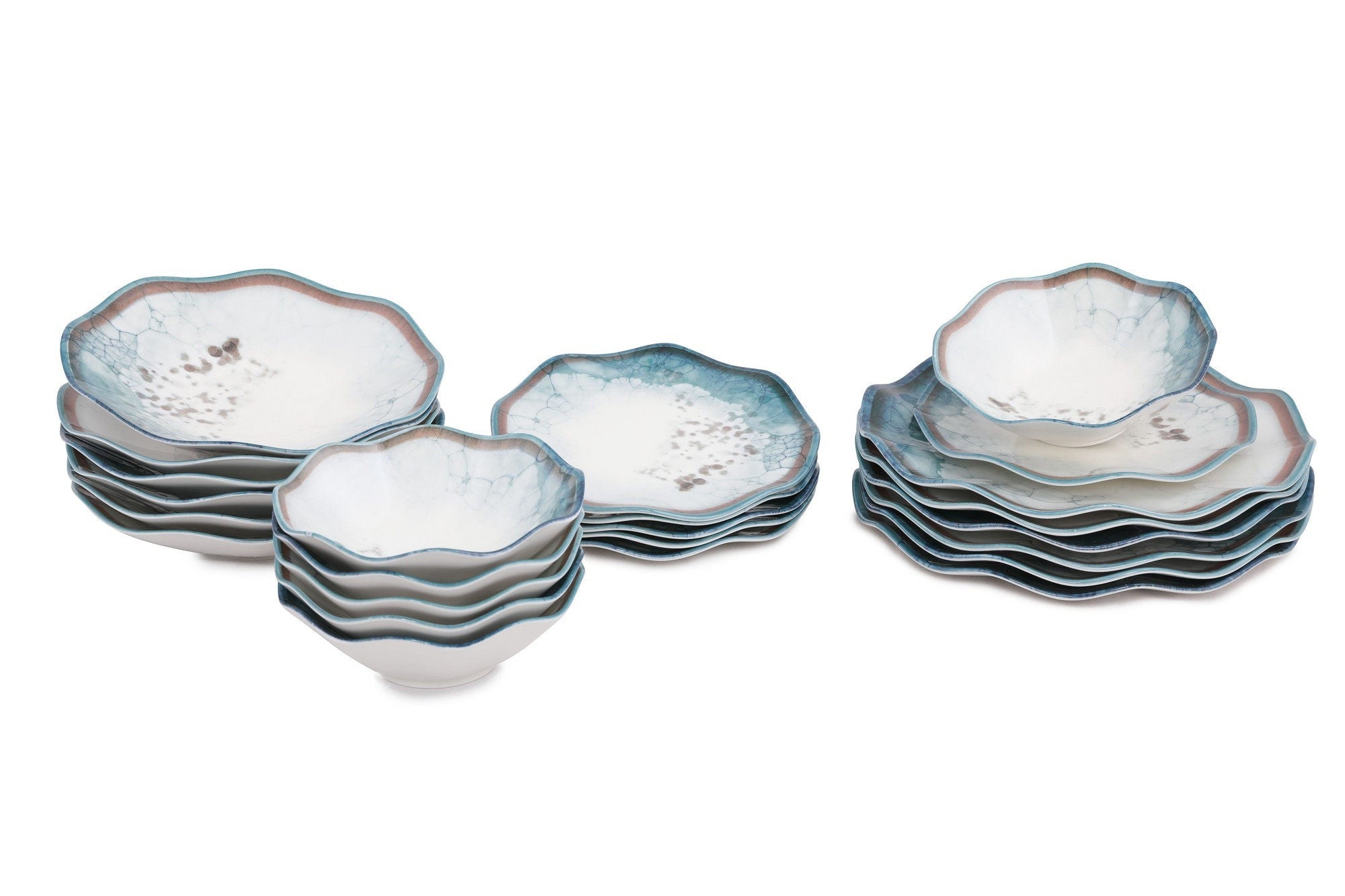 Set veselă (24 piese), GBSNES24KY4R1341, Multicolor