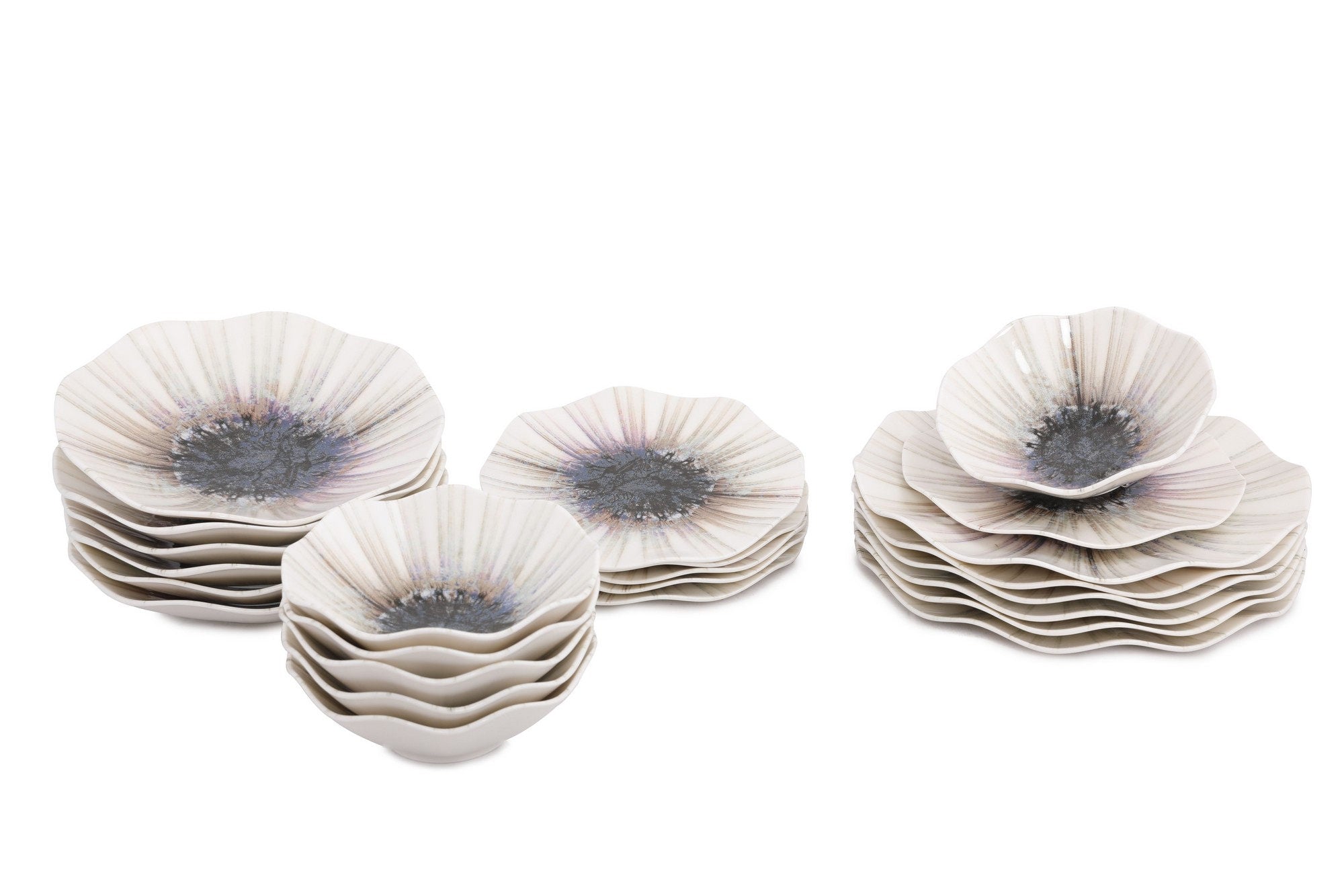 Set veselă (24 piese), GBSNES24KY4101986, Multicolor