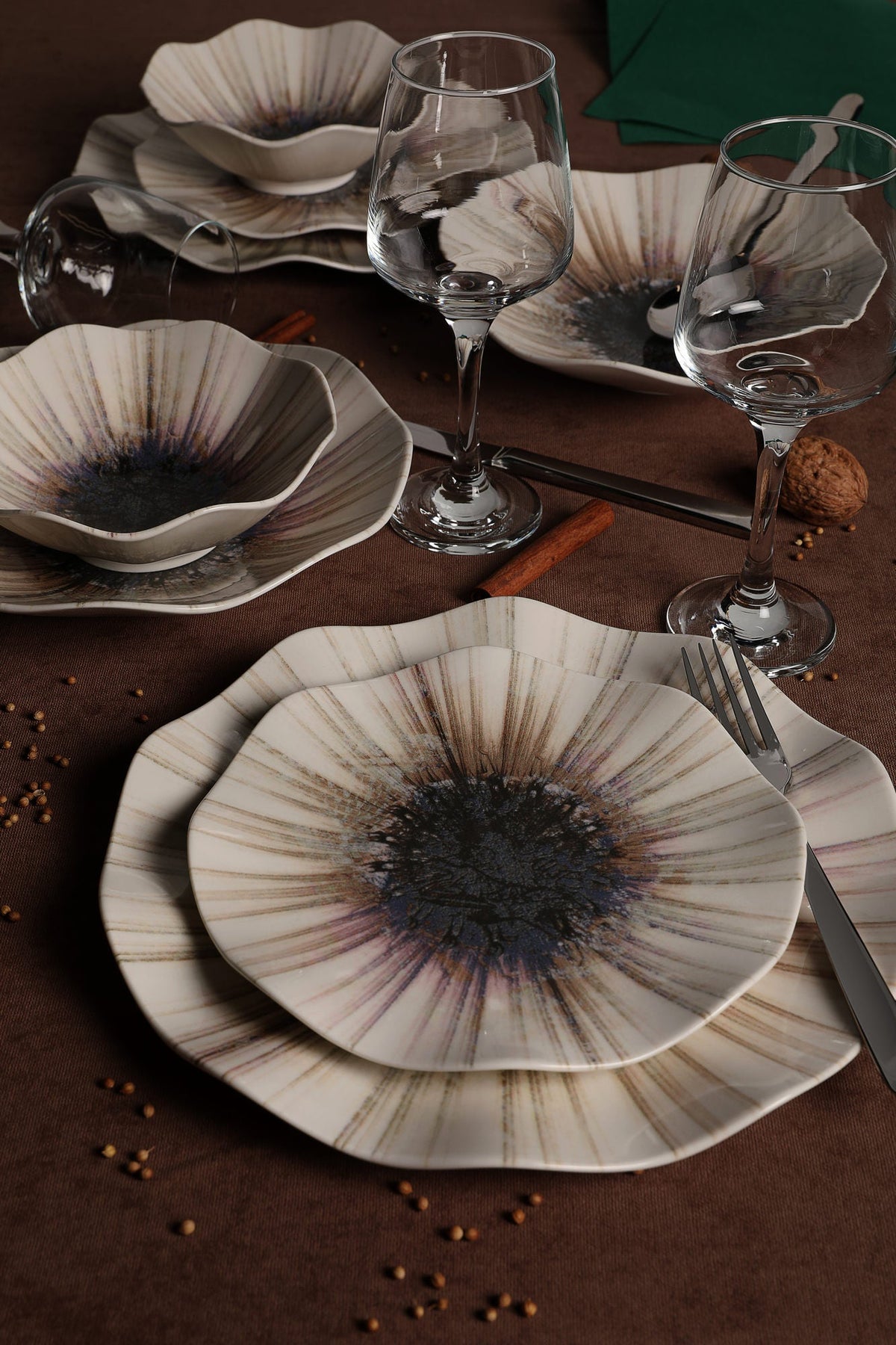 Set veselă (24 piese), GBSNES24KY4101986, Multicolor