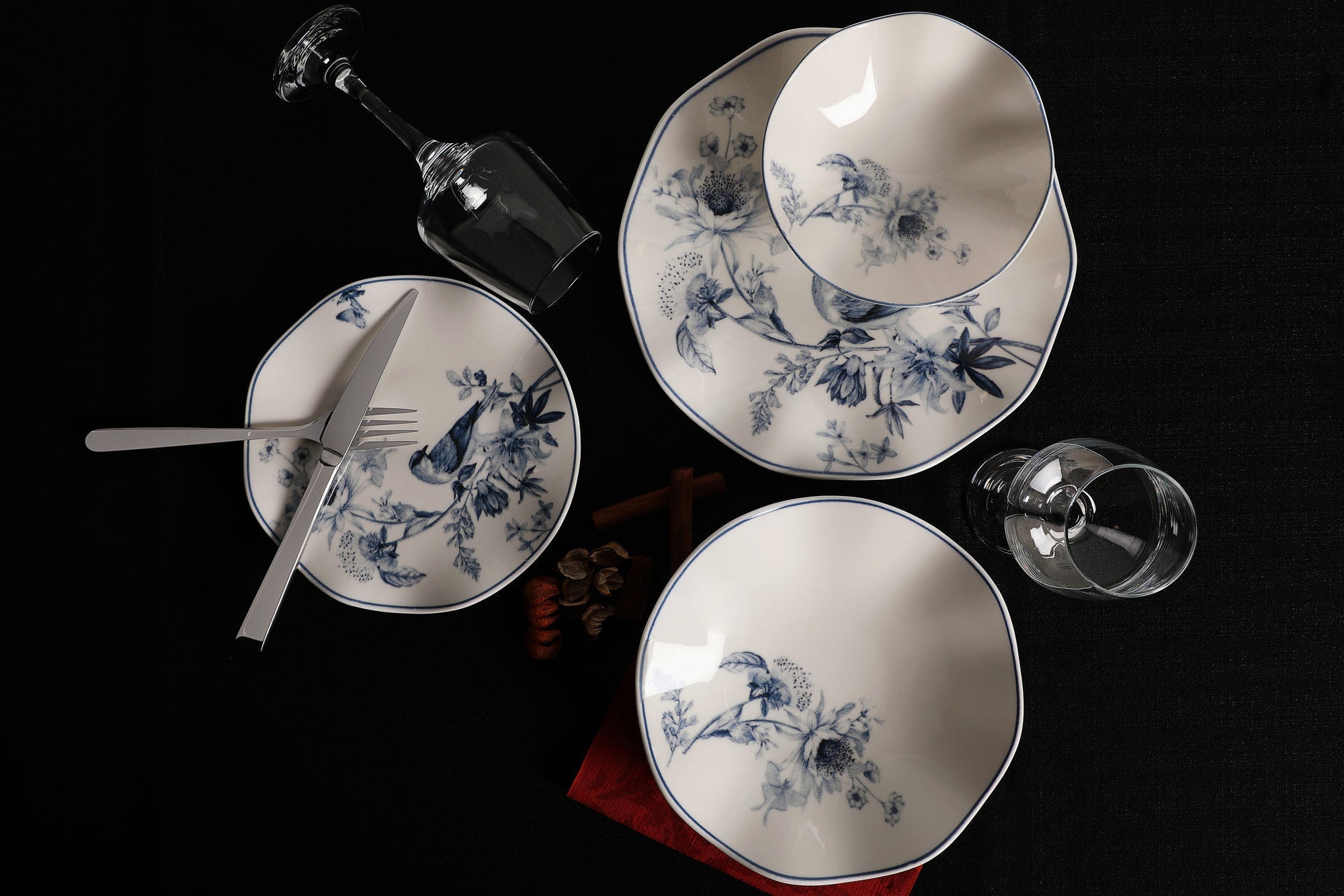 Set veselă (24 piese), GBSNES24KY4E1891, Multicolor