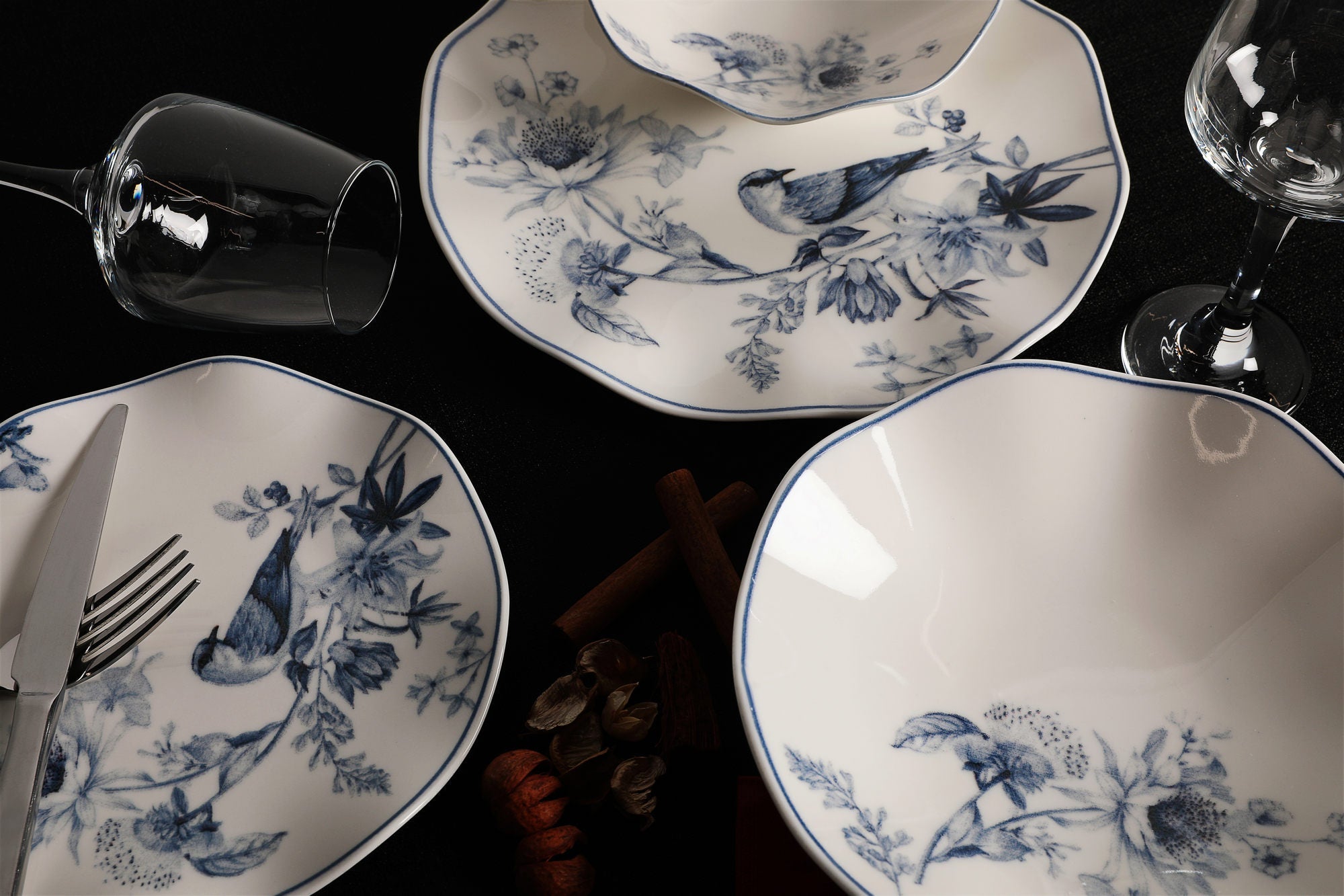 Set veselă (24 piese), GBSNES24KY4E1891, Multicolor