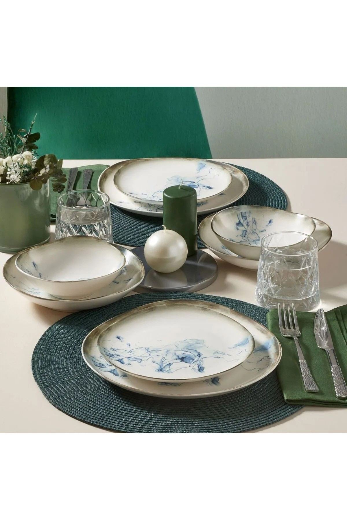 Set veselă (24 piese), GBSRD24KY41023178, Multicolor