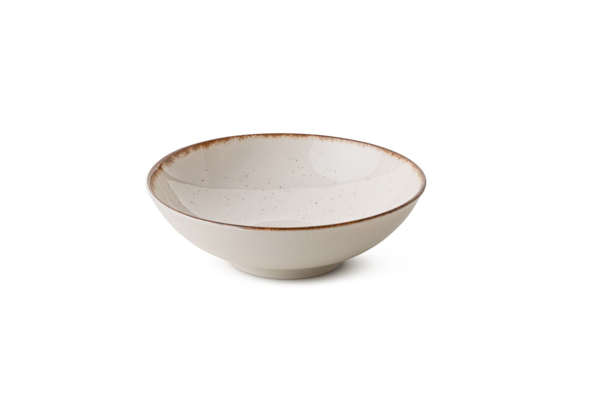 Set veselă (24 piese), GBSATN24KY458KH, Alb / Maro