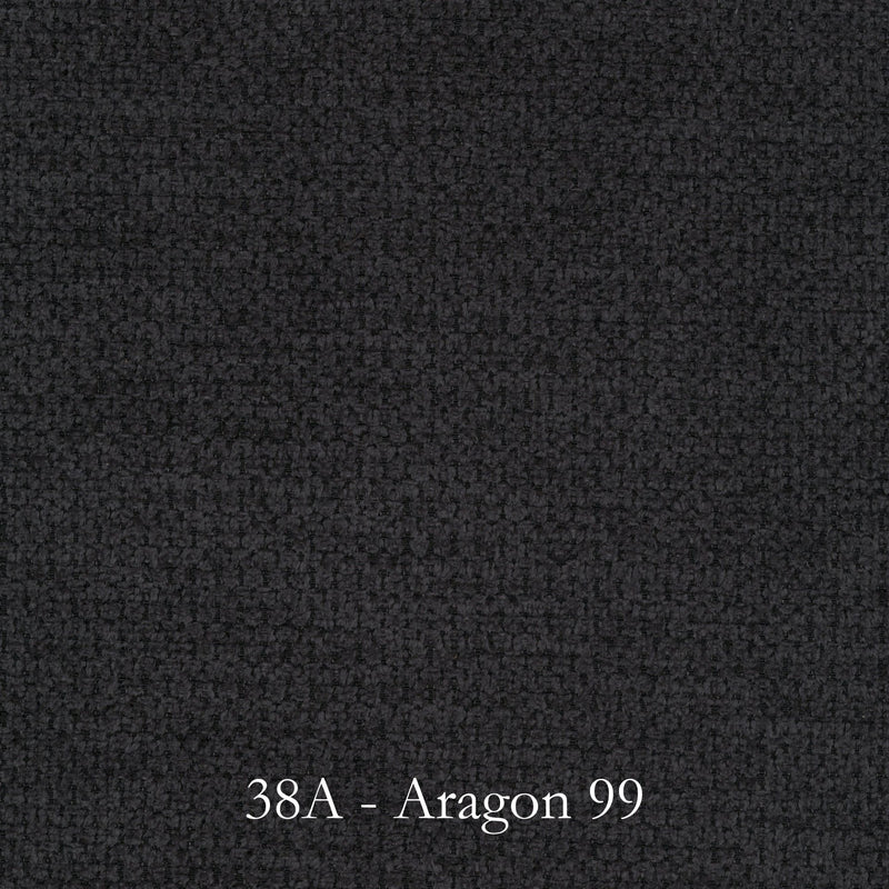 Scaun HUGO 4, stejar/gri grafit - Aragon 99, lemn de fag/stofa clasica, 43x40x86 cm