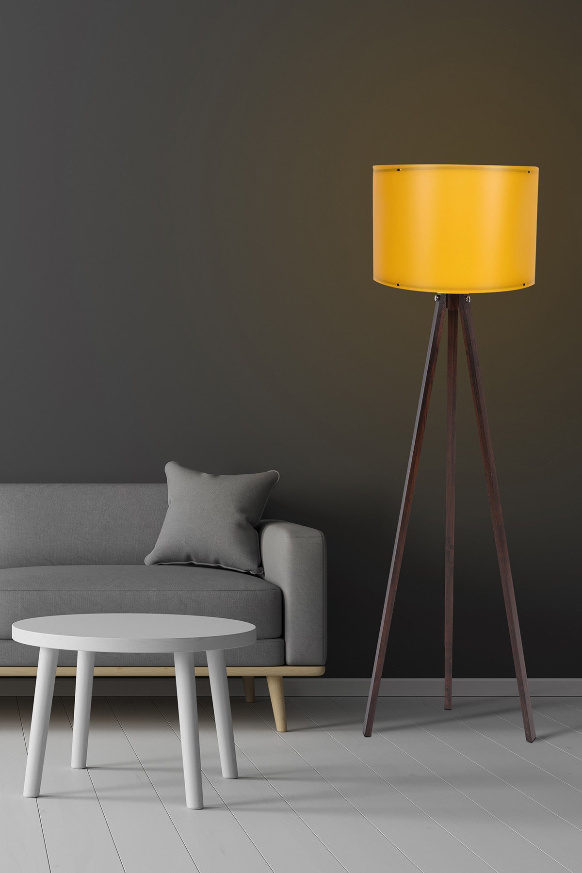 Lampadar, 102, Galben / Nuc