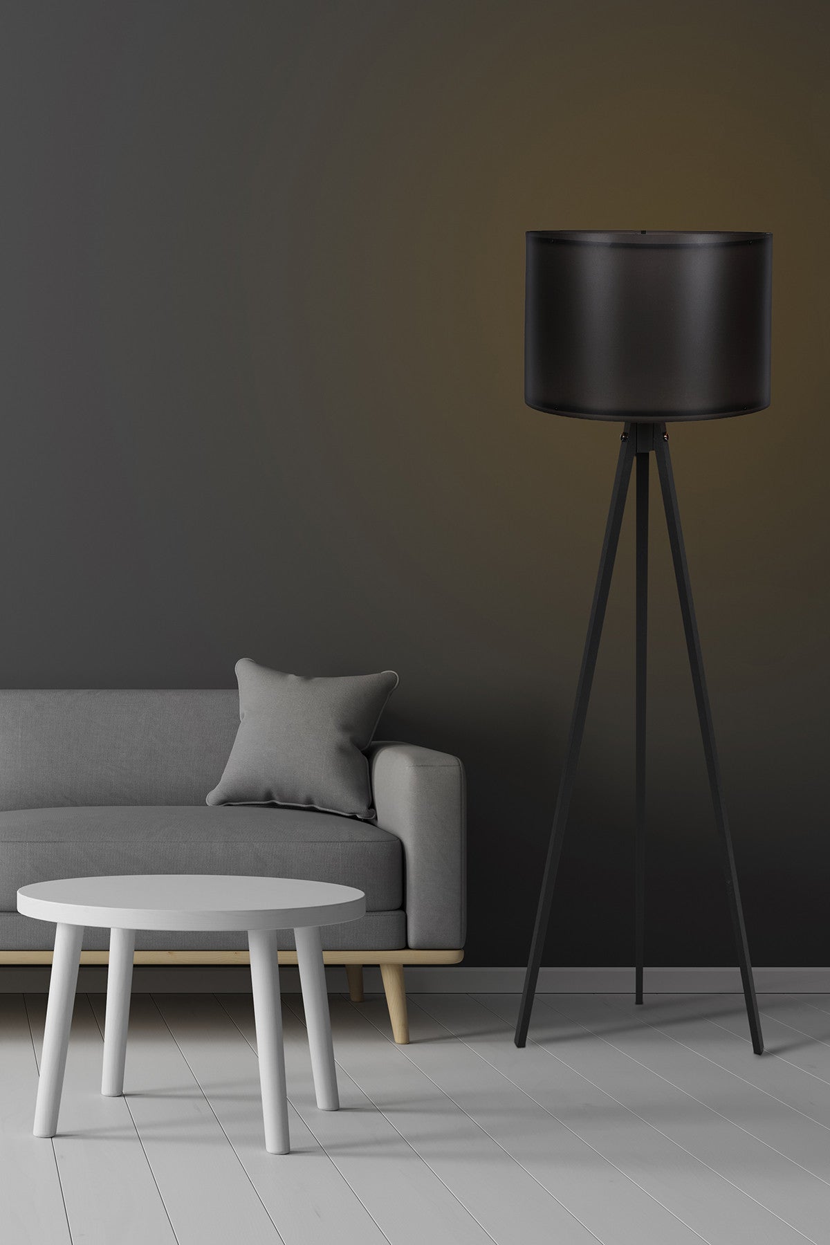 Lampadar, 120, Negru