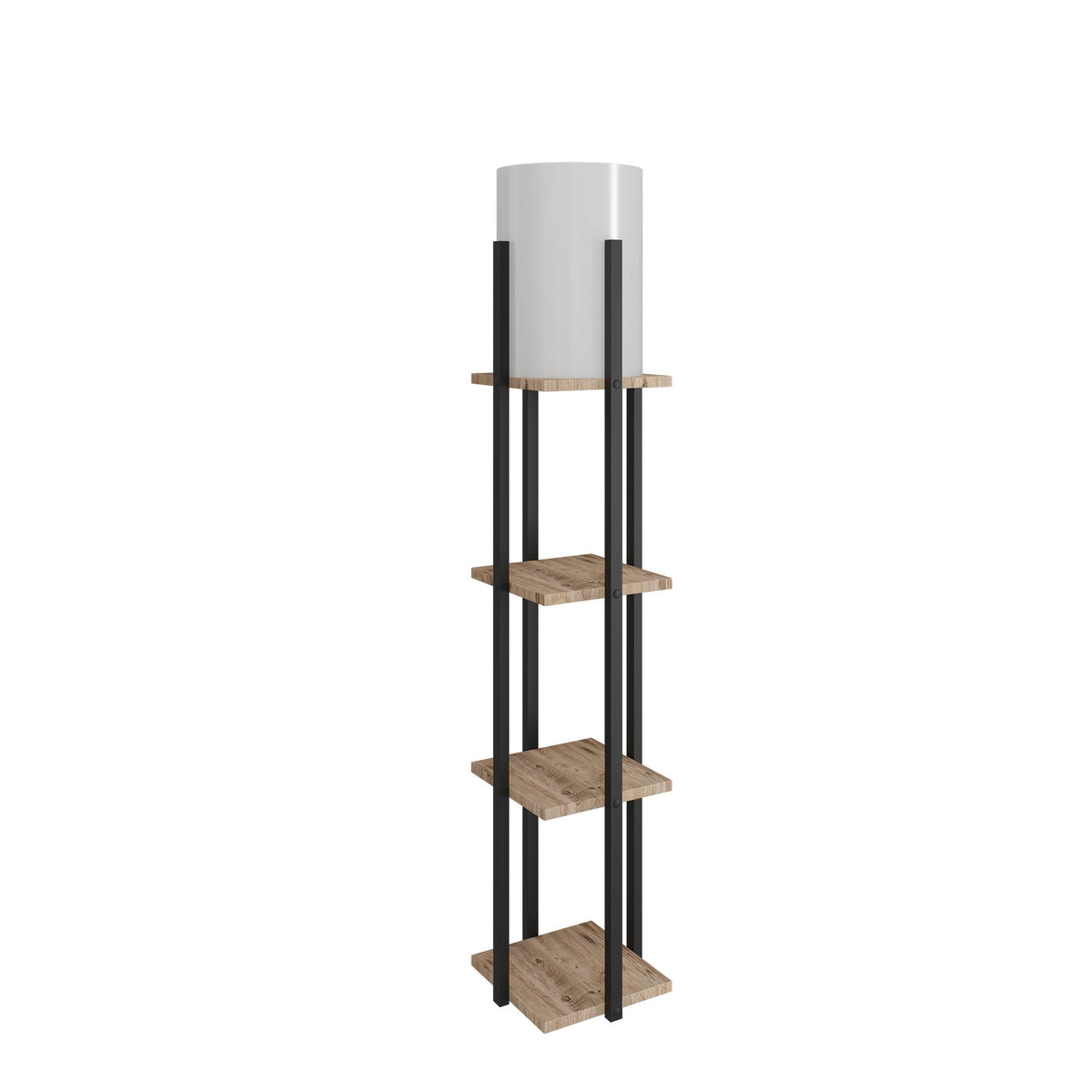 Lampadar, Nora SRC, Natural / Negru