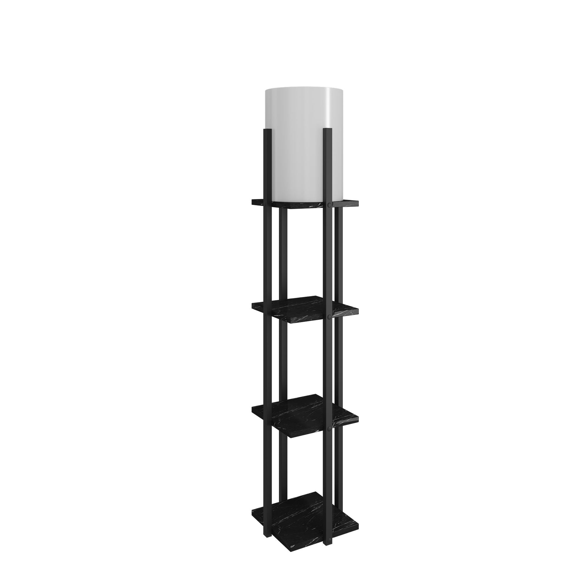 Lampadar, Nora - Black, Negru