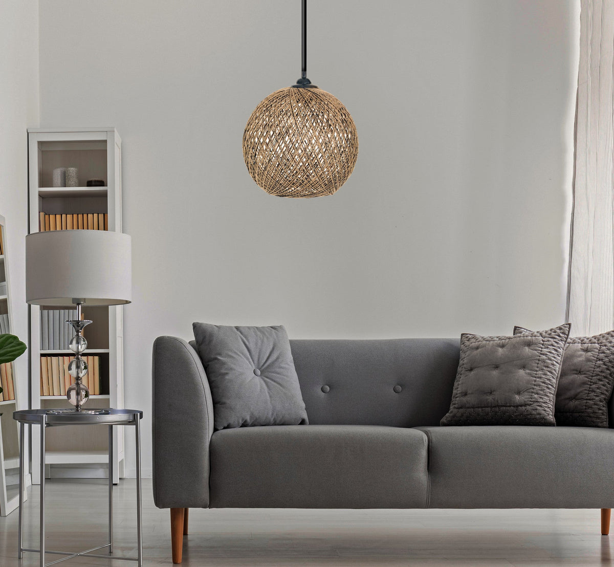 Candelabru, 190 - Jsi, Negru / Maro