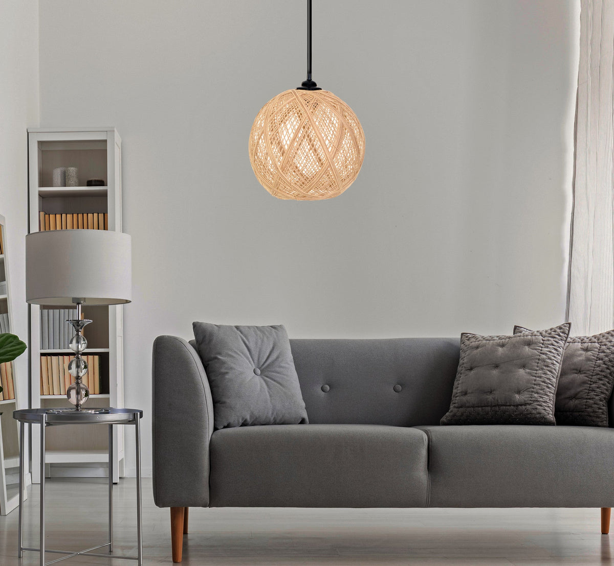 Candelabru, 190 - KE, Maro / Ecru