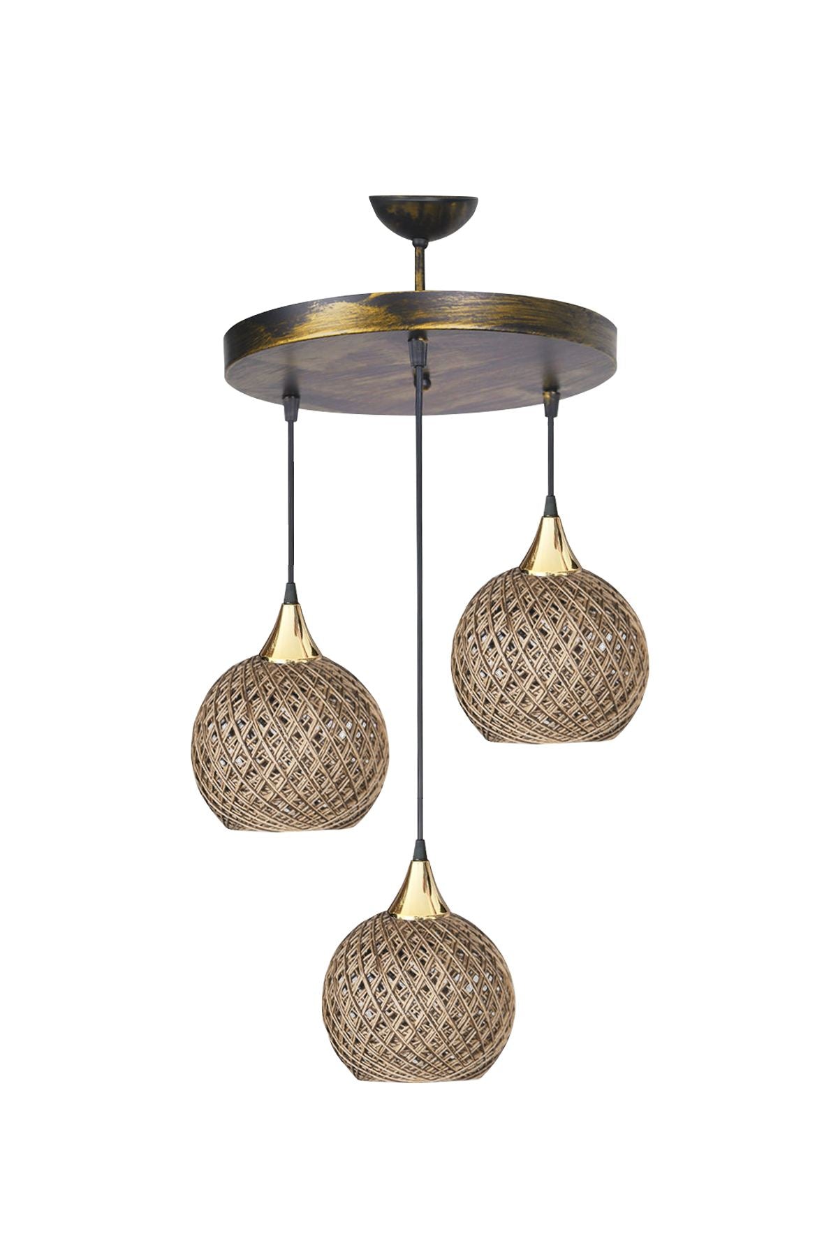 Candelabru, Crayon - Jute Black, Bej