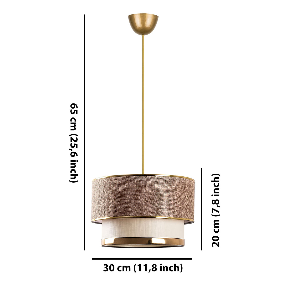 Candelabru, Cake - Beige, Gold, Bej / Auriu