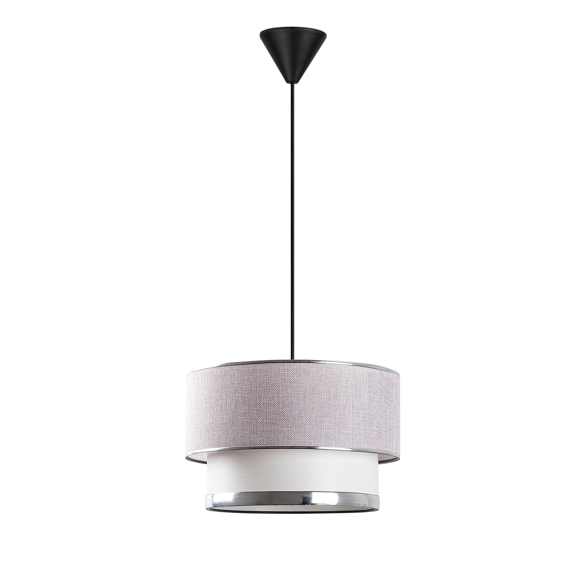 Candelabru, Cake - Light Grey, Silver, Gri / Argintiu