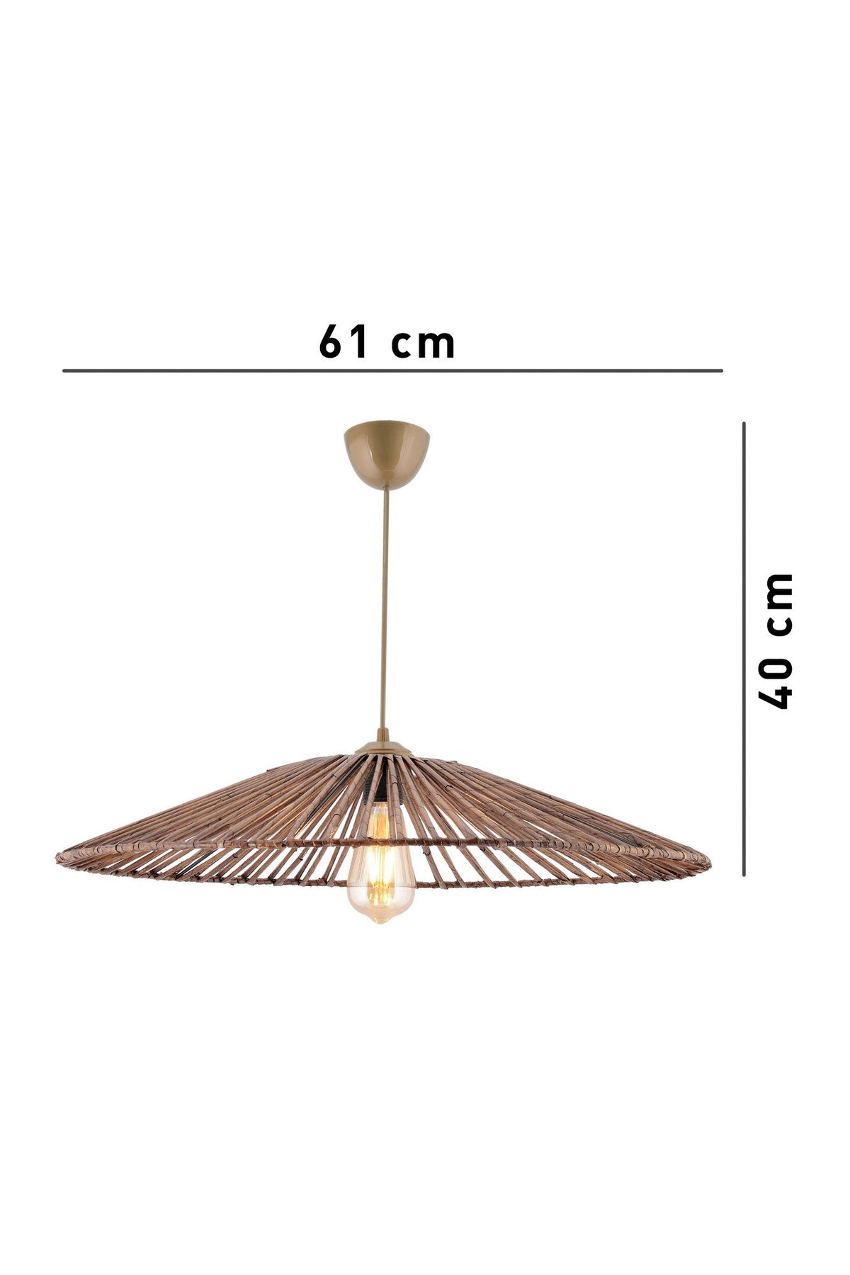 Candelabru, Conic, Maro