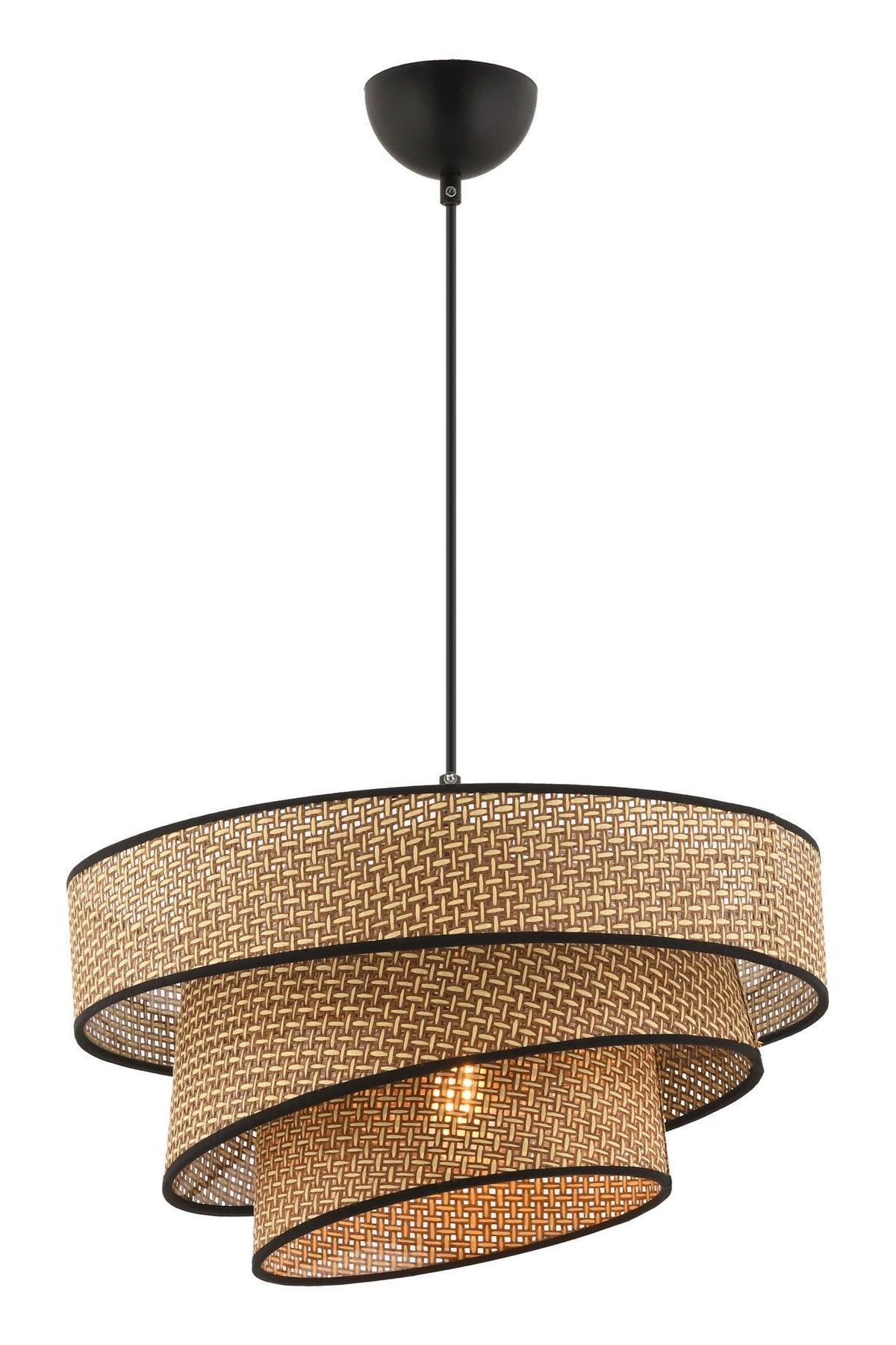 Candelabru, Couper Hazeran - Beige, Black, Bej / Negru