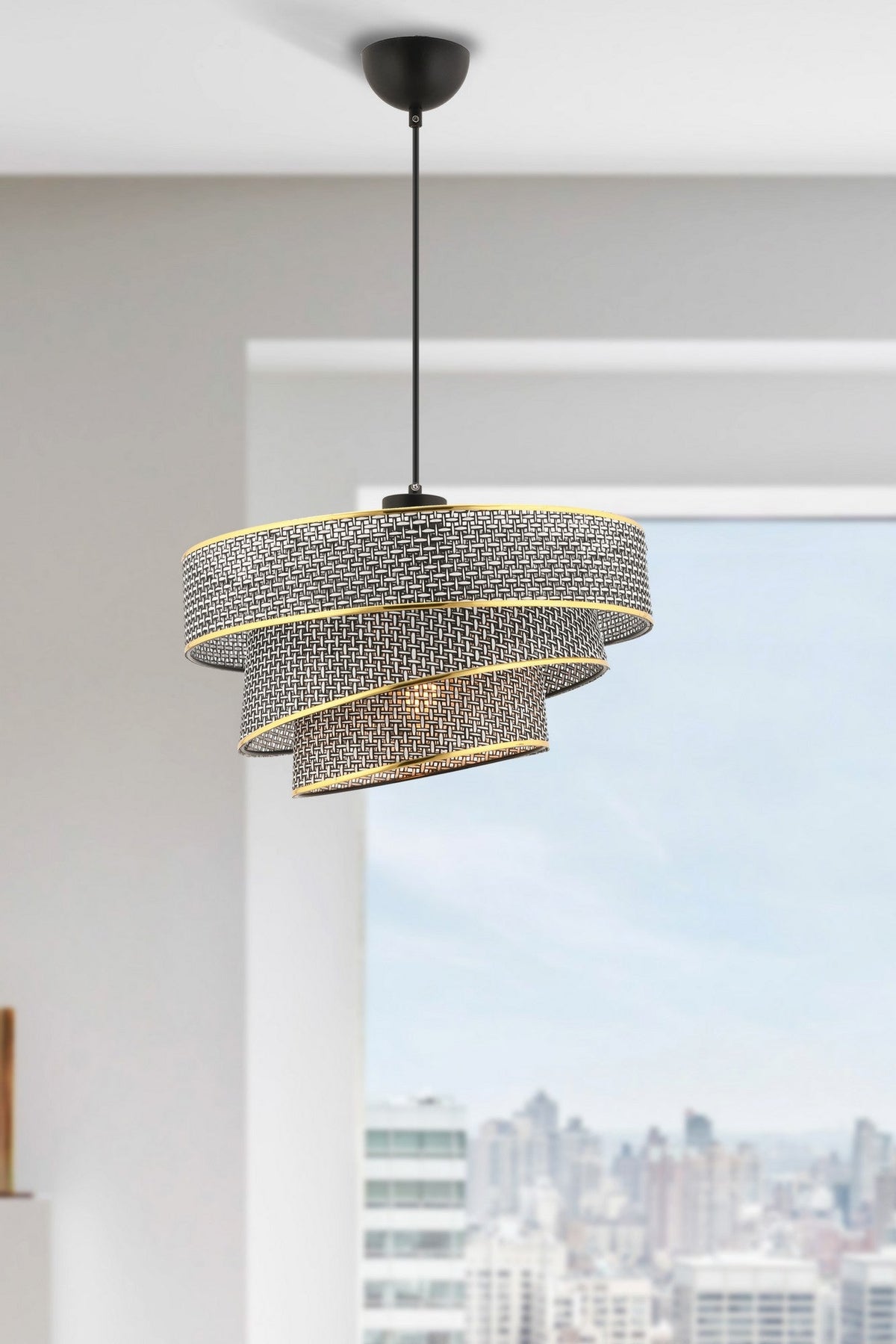Candelabru, Couper Hazeran - Grey, Gold, Gri / Auriu