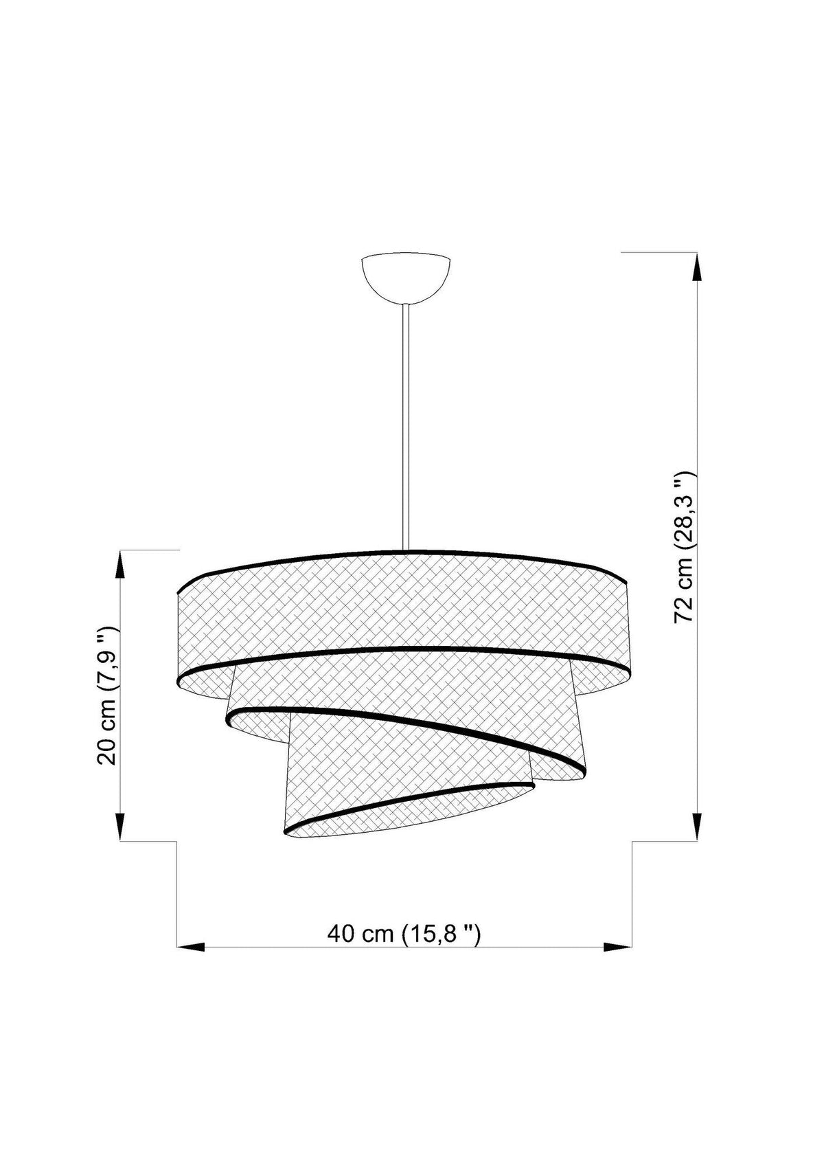 Candelabru, Couper Hazeran - Grey, Gri