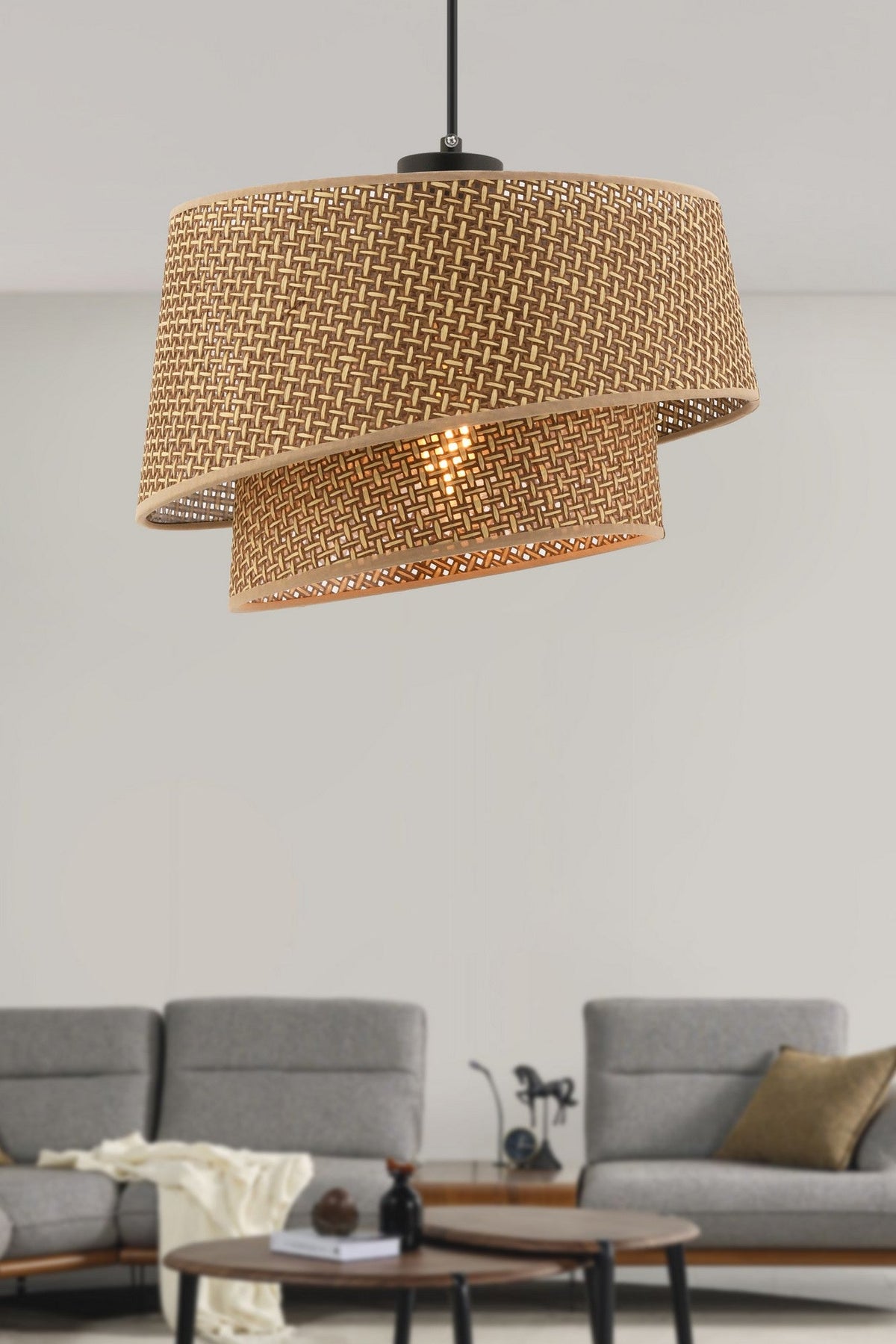 Candelabru, Barette Hazeran - Beige, Bej