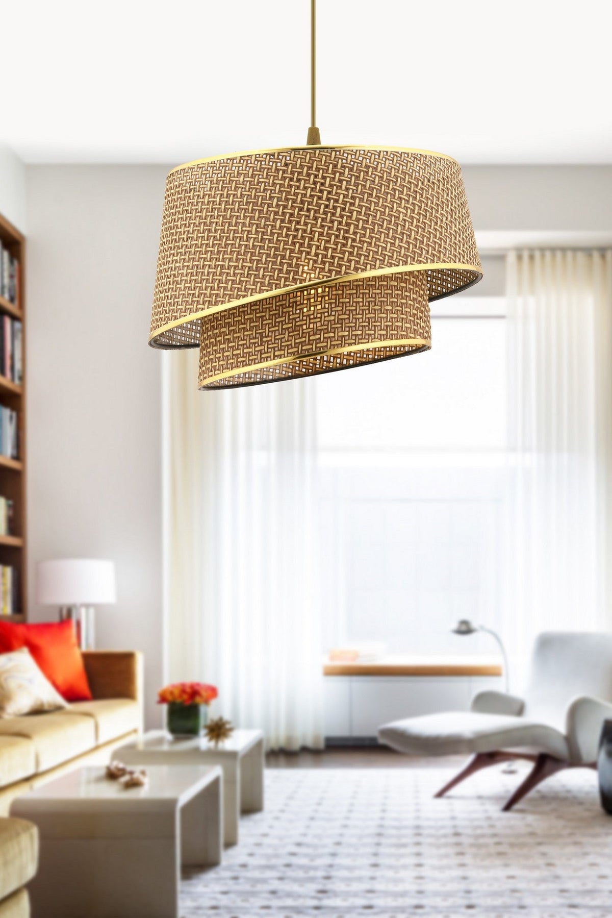Candelabru, Barette Hazeran - Beige, Gold, Bej / Auriu