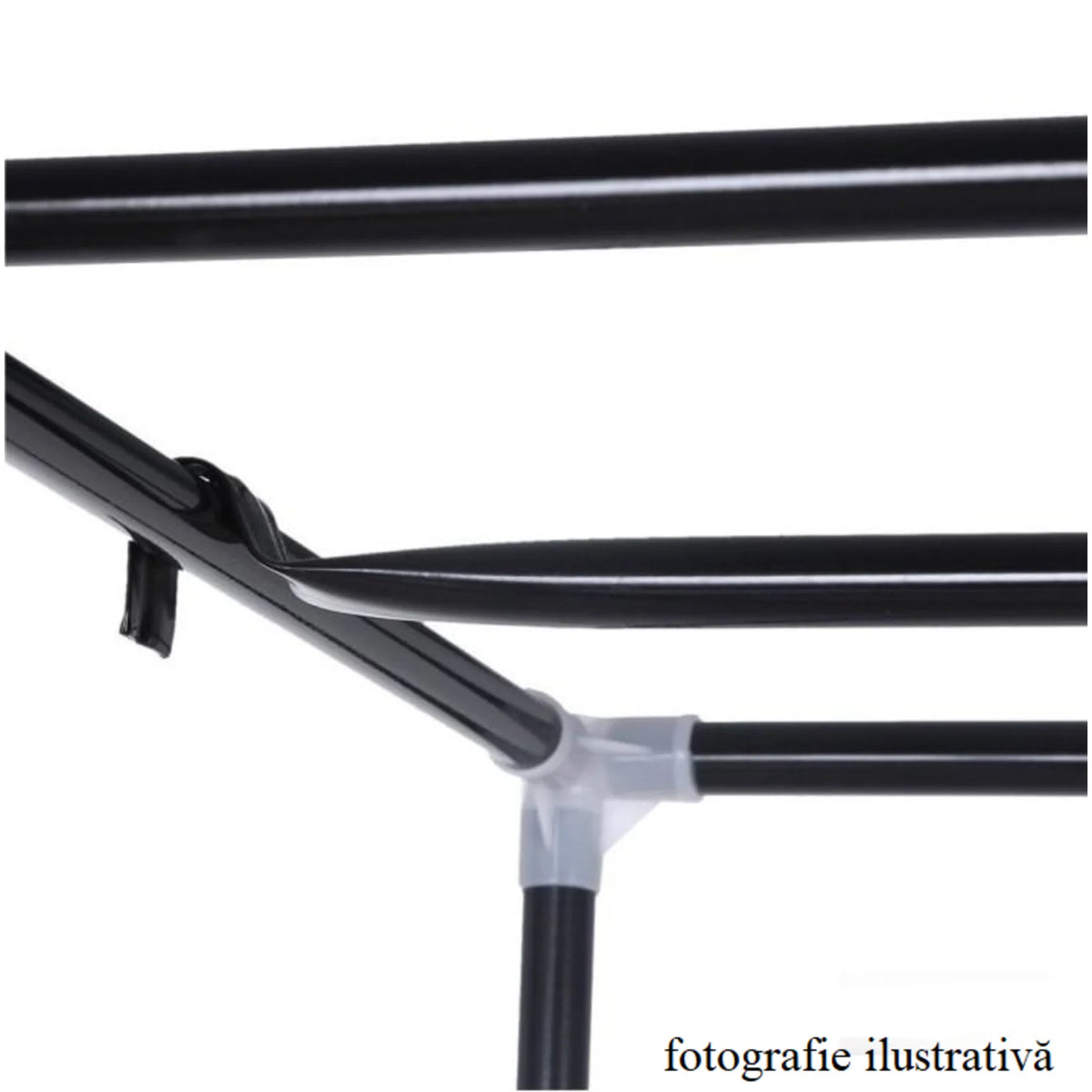 Stander haine METIN VNW15, maro, material textil/metal, 150x45x175 cm