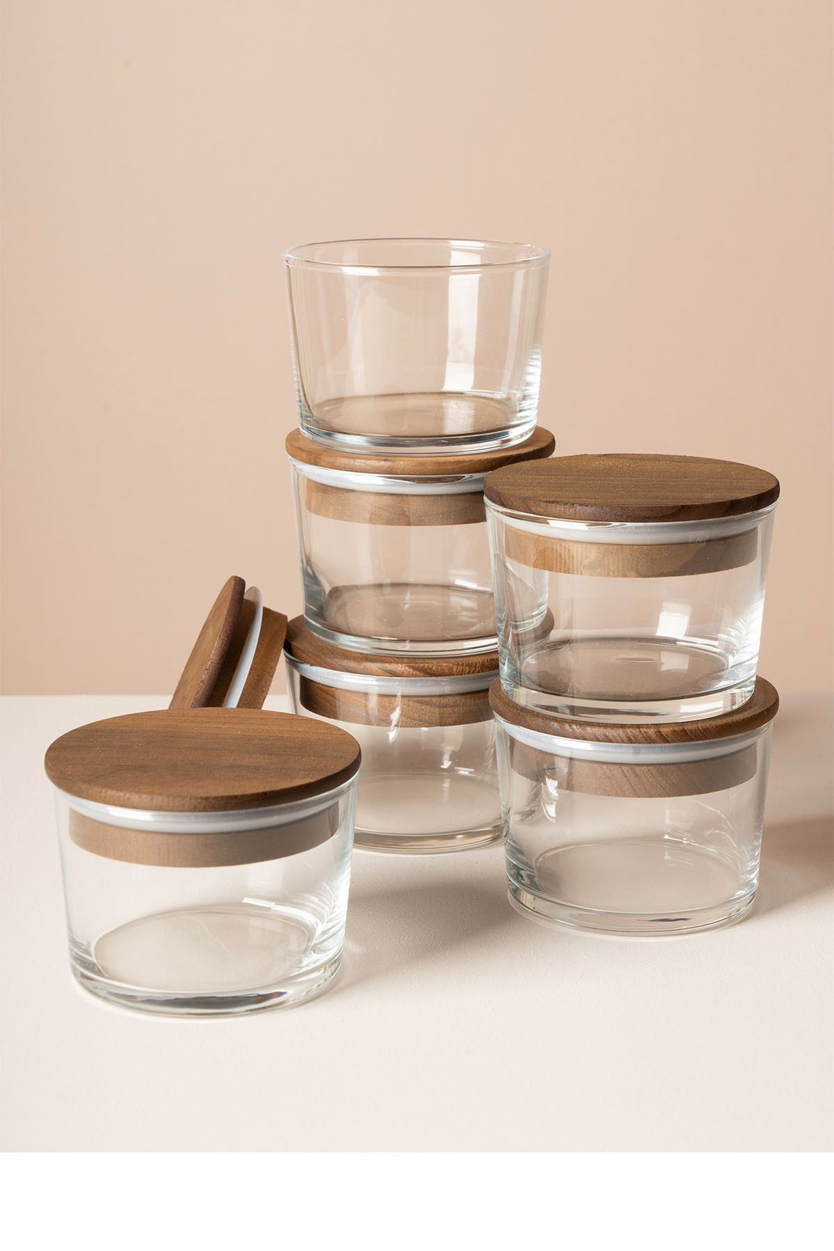 Set cutii depozitare (12 piese), 8681149237797, Transparent