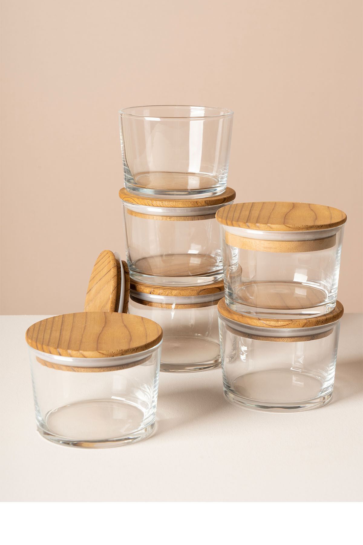 Set cutii depozitare (12 piese), 8681149236394, Transparent