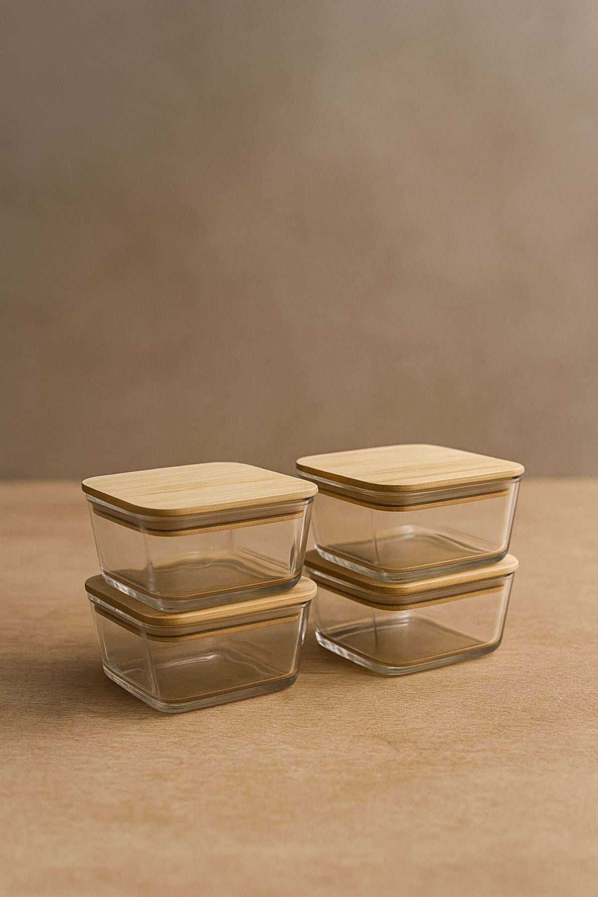 Set cutii depozitare (8 piese), F10000181, Transparent