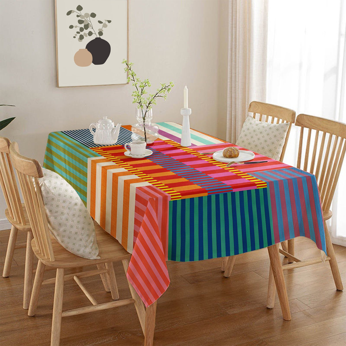 Față de masă, Asr-tblclt25 -1 - 140 x 220, Multicolor