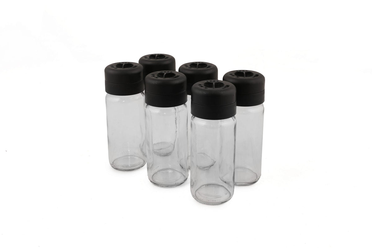 Set borcane condimente (6 piese), ET-00101, Transparent