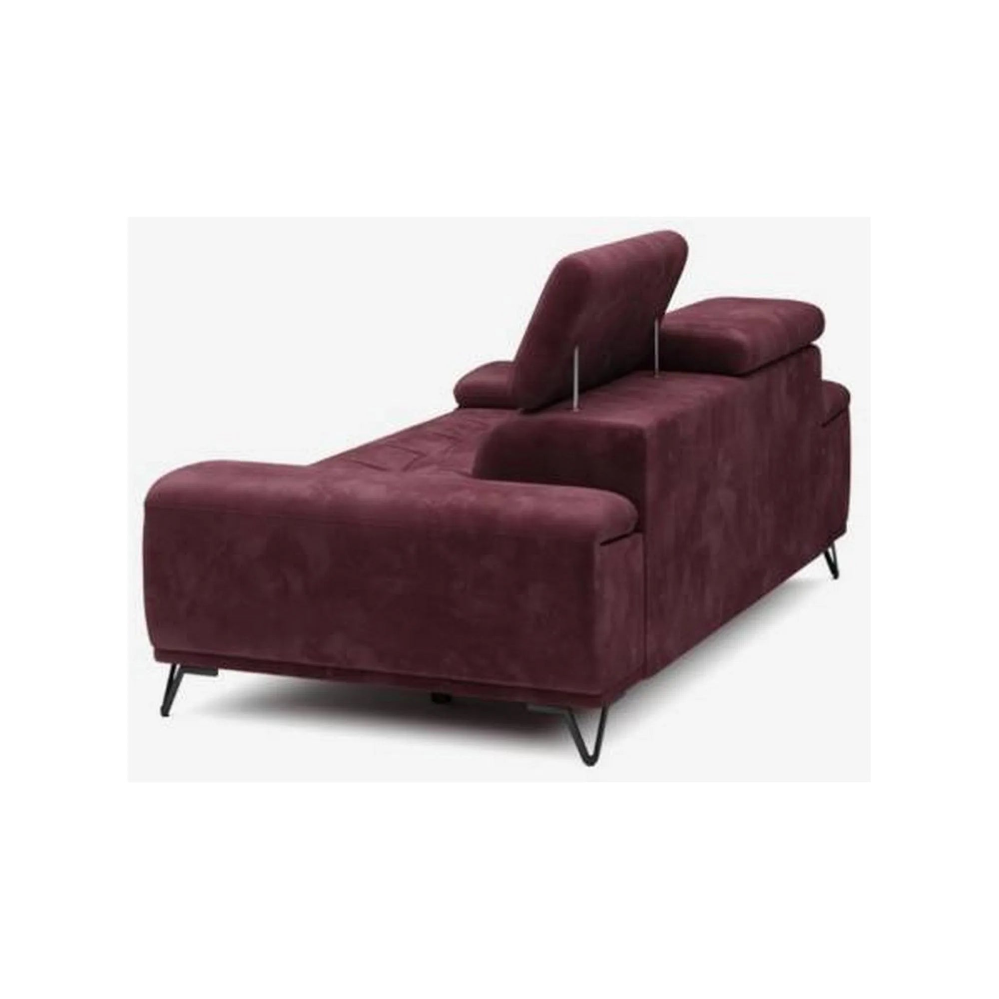 Canapea PALLADIO 3E, personalizabil materiale gama Premium, reglaj electric, tetiere raglabile, 212x110x99 cm