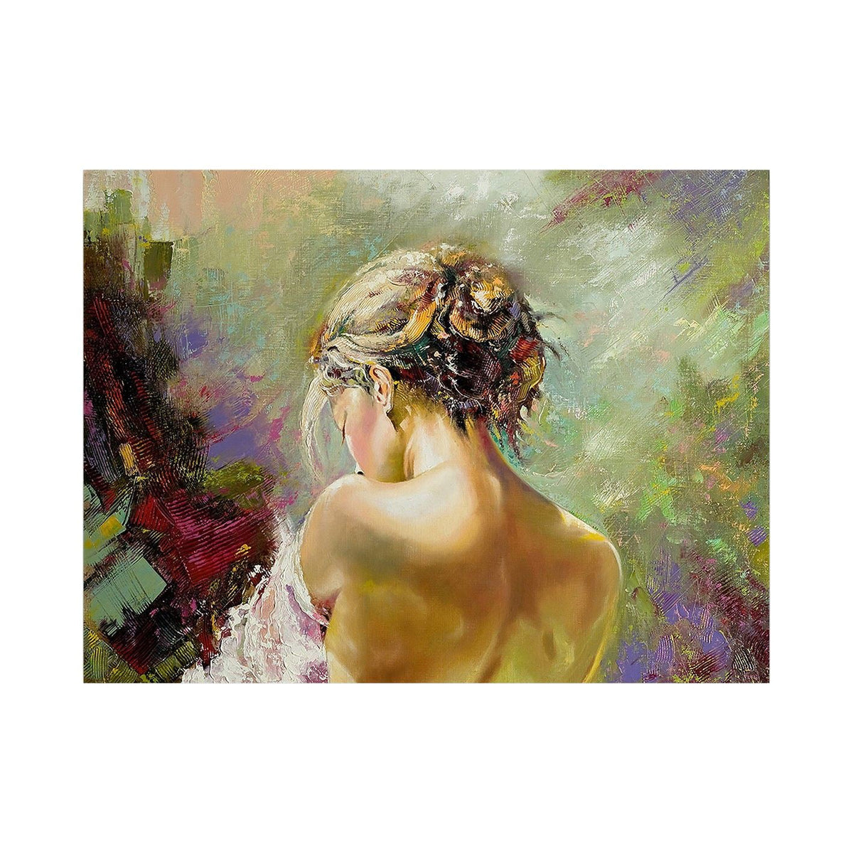 Tablou decorativ pe pânză, 16423069_70100, Multicolor