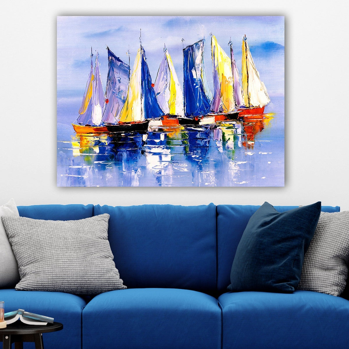 Tablou decorativ pe pânză, 619226807_70100, Multicolor