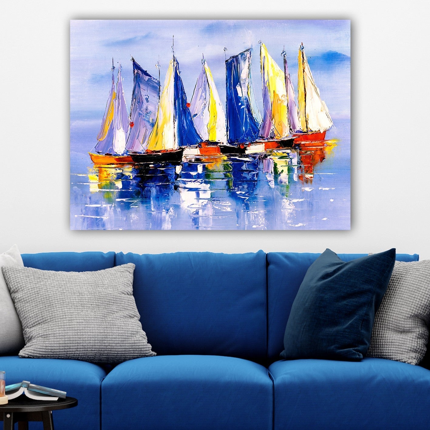 Tablou decorativ pe pânză, 619226807_70100, Multicolor
