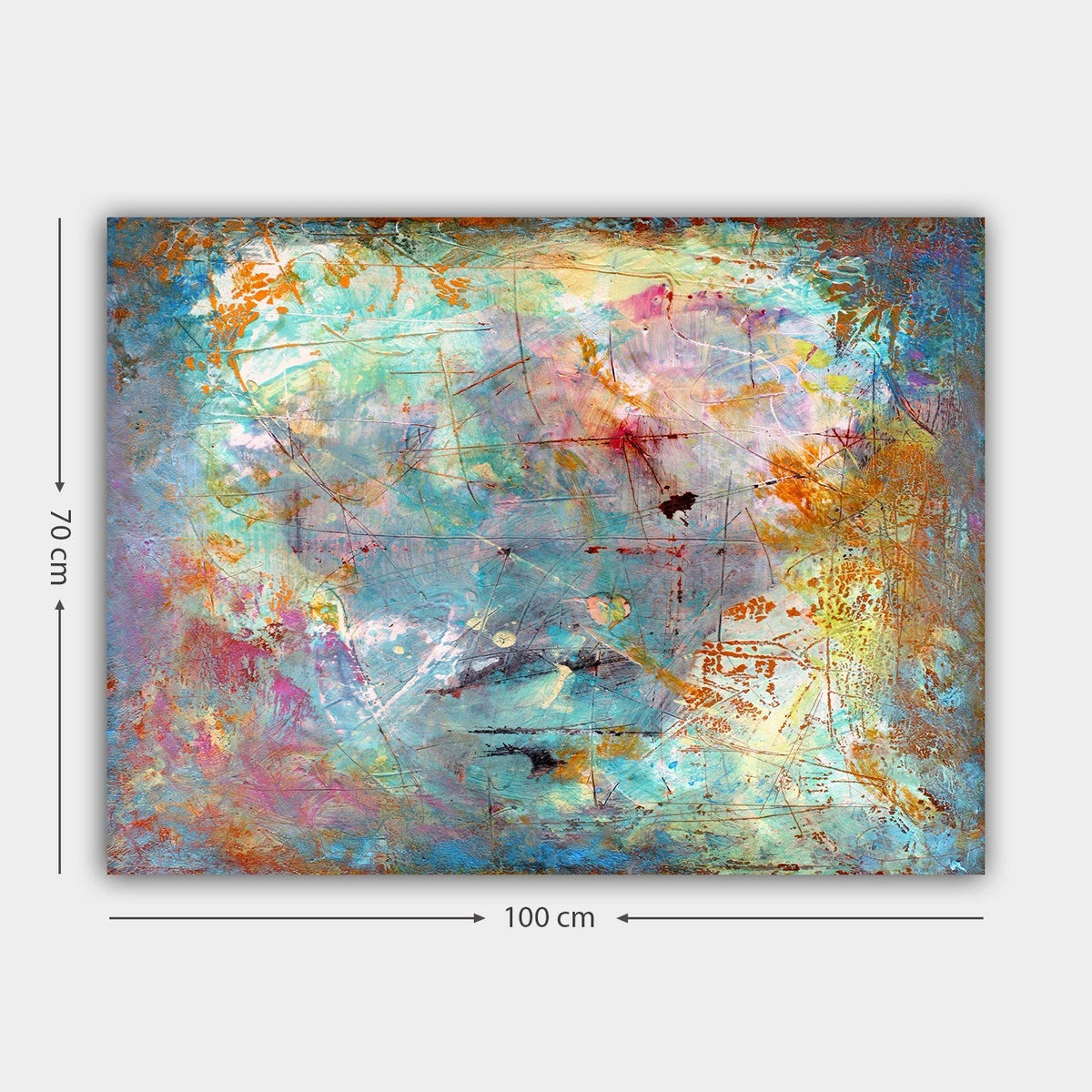 Tablou decorativ pe pânză, 629662394_70100, Multicolor
