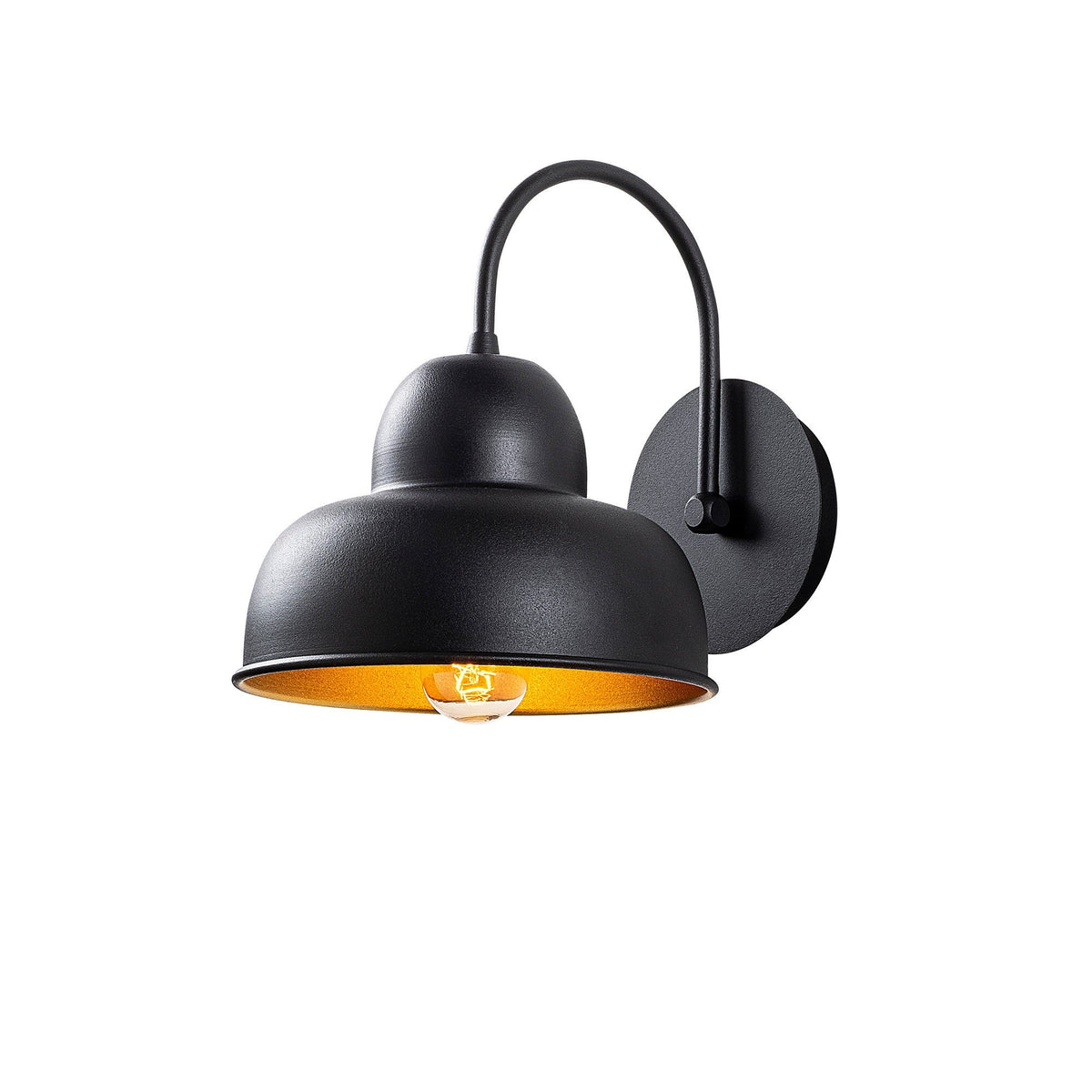 Aplică de perete, Berceste - 180BLACK-A, Negru