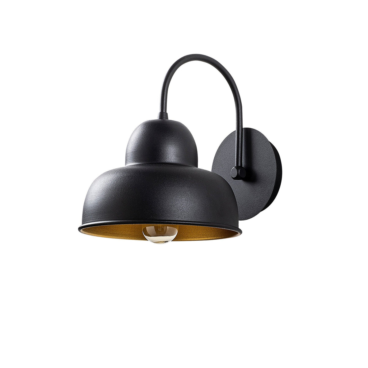 Aplică de perete, Berceste - 180BLACK-A, Negru
