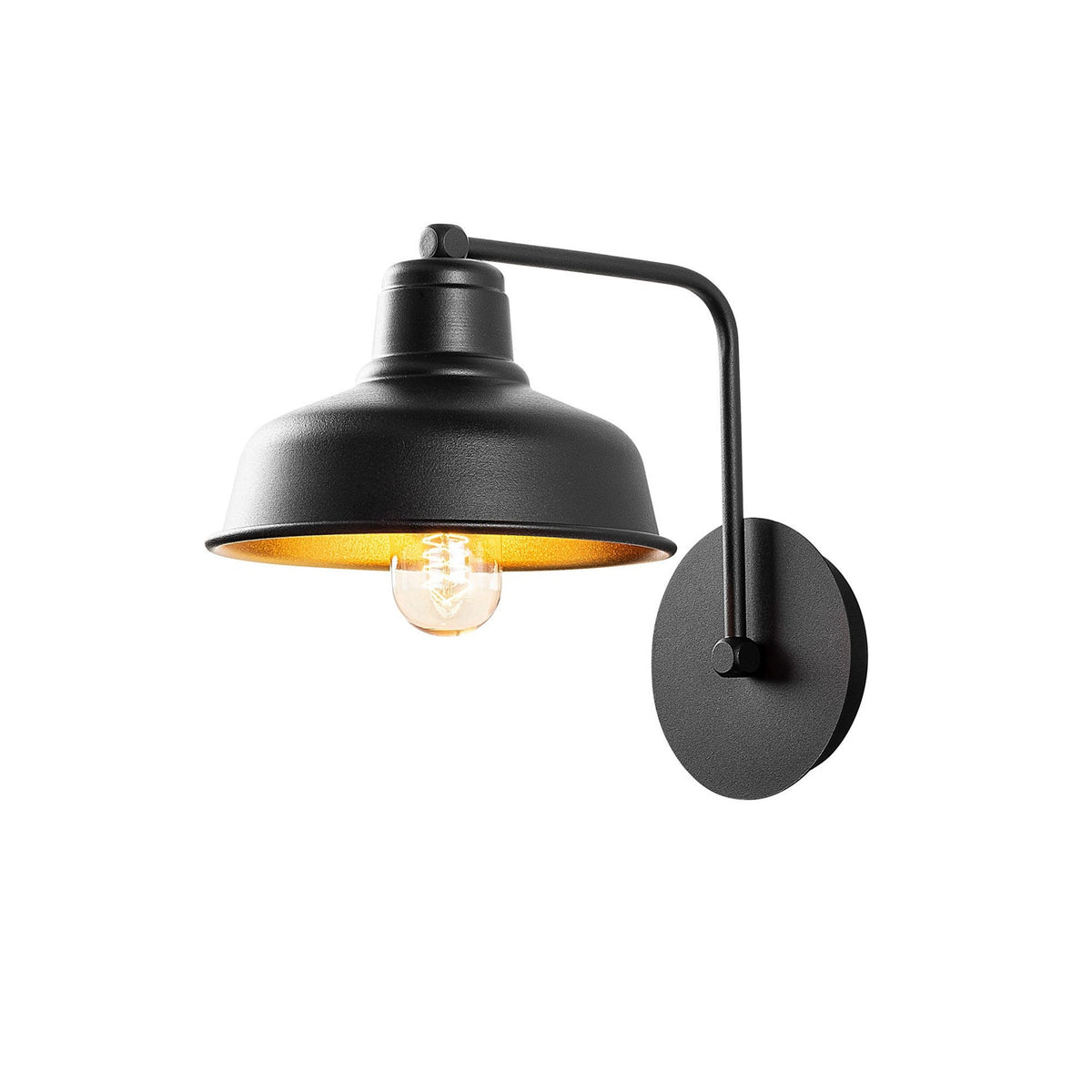 Aplică de perete, Berceste - 181BLACK-A, Negru