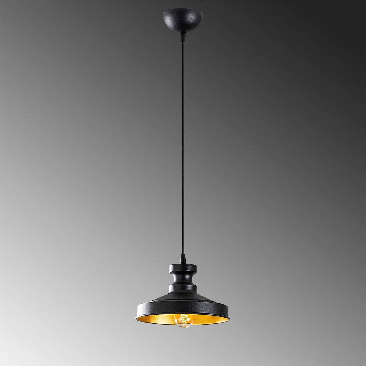 Candelabru, Berceste - 182BLACK-S, Negru