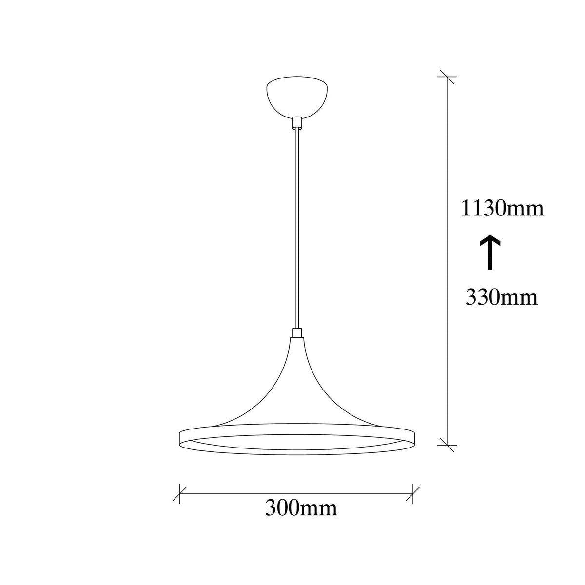 Candelabru, Berceste - 193BLACK-S, Negru