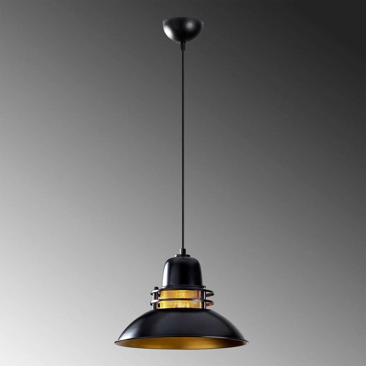 Candelabru, Berceste - 226-S, Negru