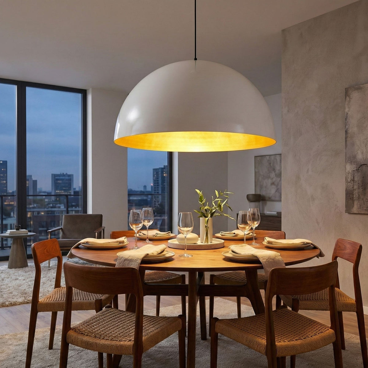 Candelabru, Berceste - 236-S, Alb