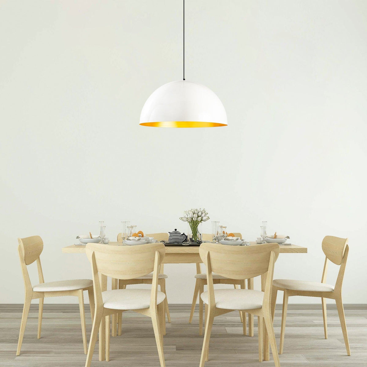 Candelabru, Berceste - 236-S, Alb