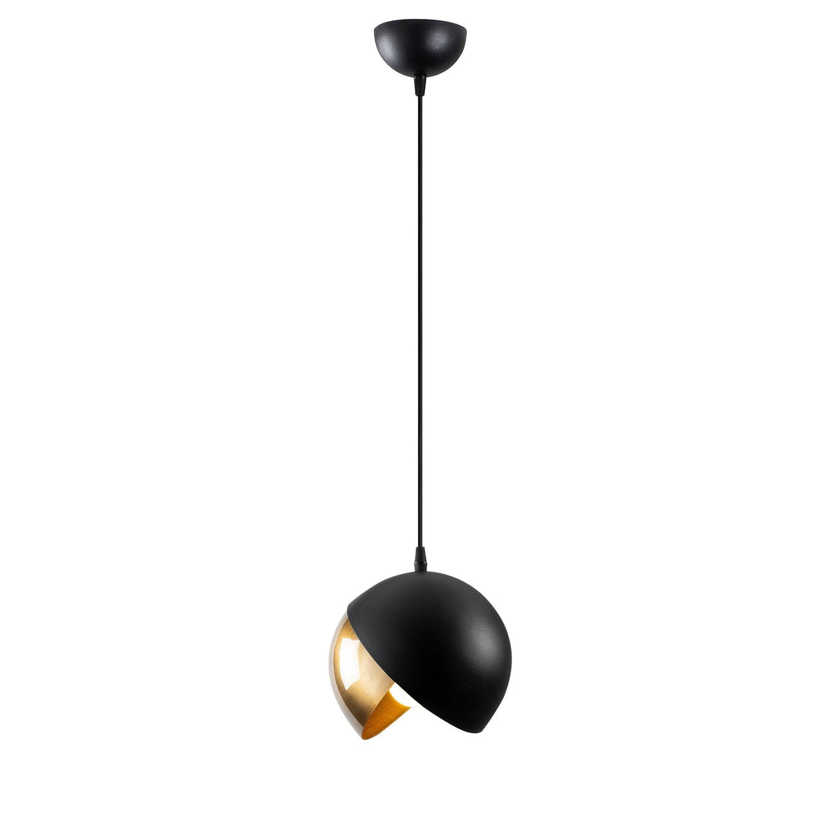 Candelabru, Berceste - 252-S, Negru / Auriu
