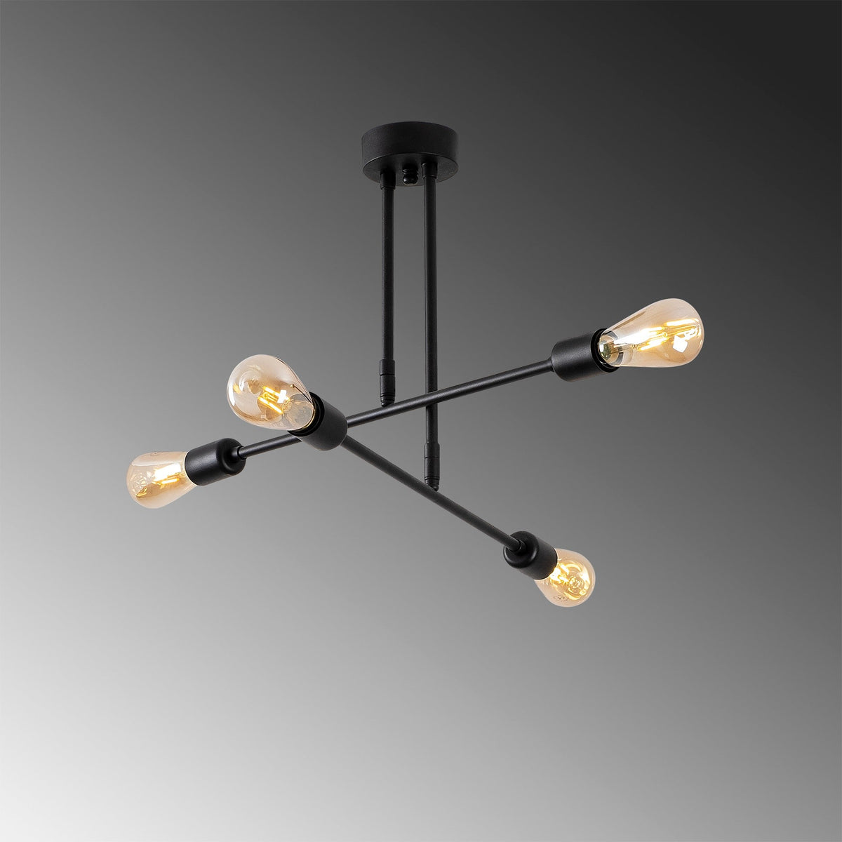 Candelabru, Flower - 161 - AV, Negru