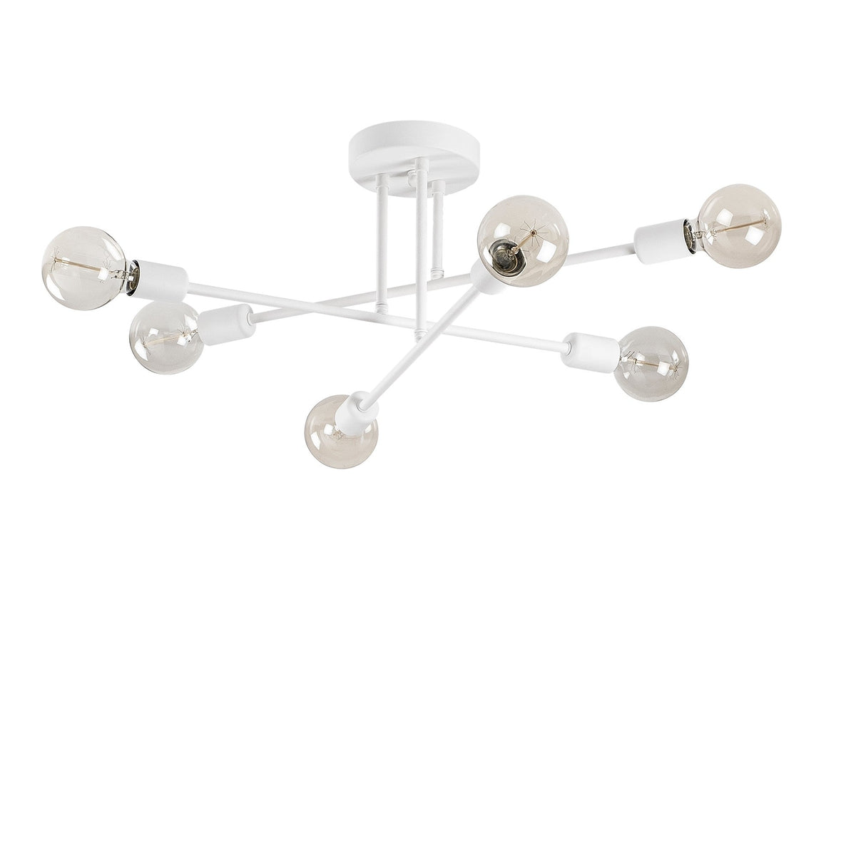 Candelabru, Flower - 175, Alb