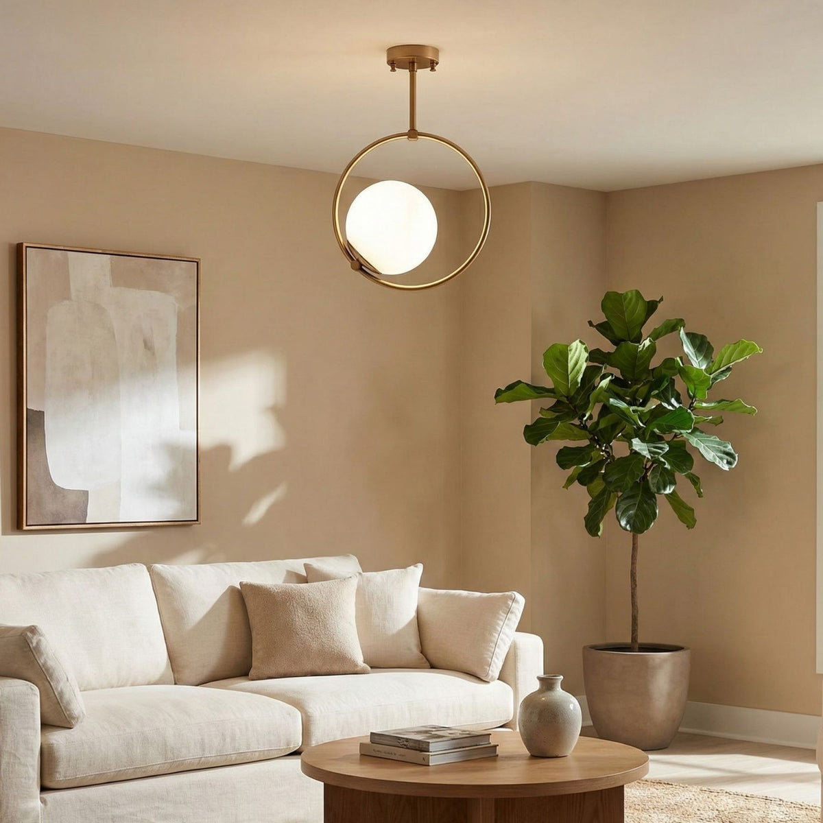 Candelabru, Dolunay - 3903, Auriu