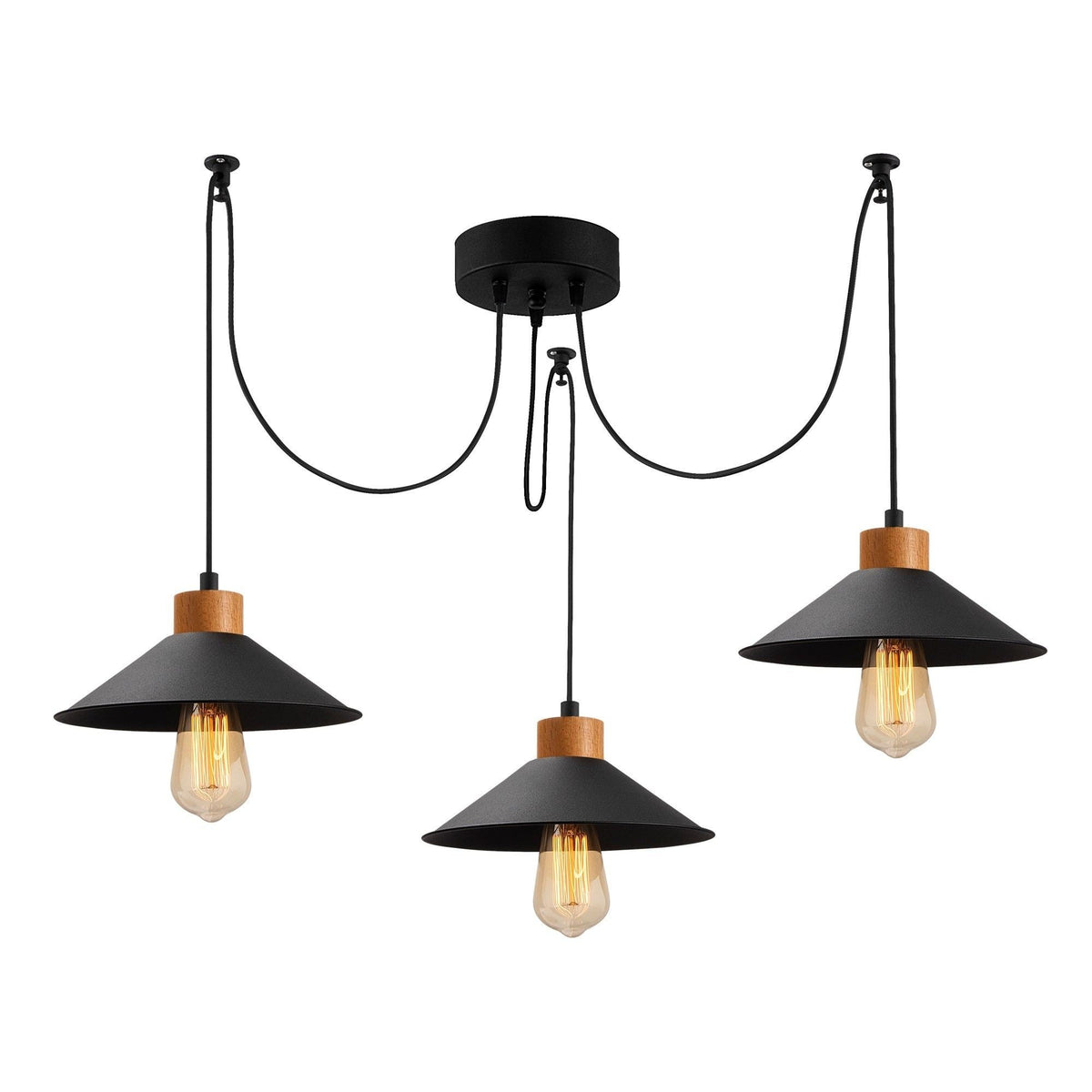 Candelabru, Manavgat - N-546, Negru