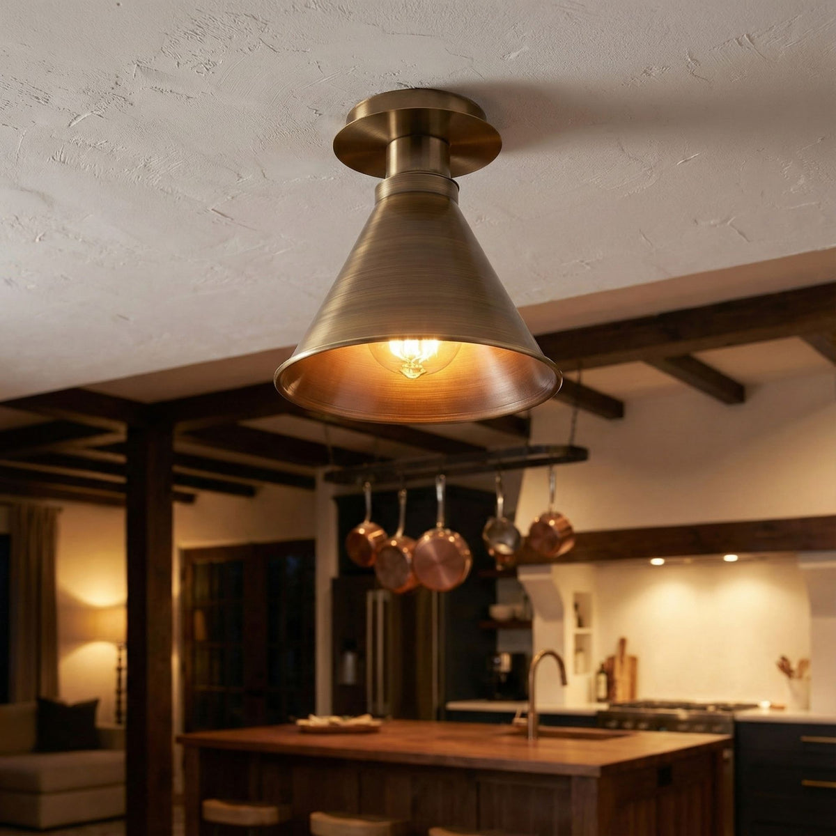 Candelabru, Berceste - N-679, Cupru