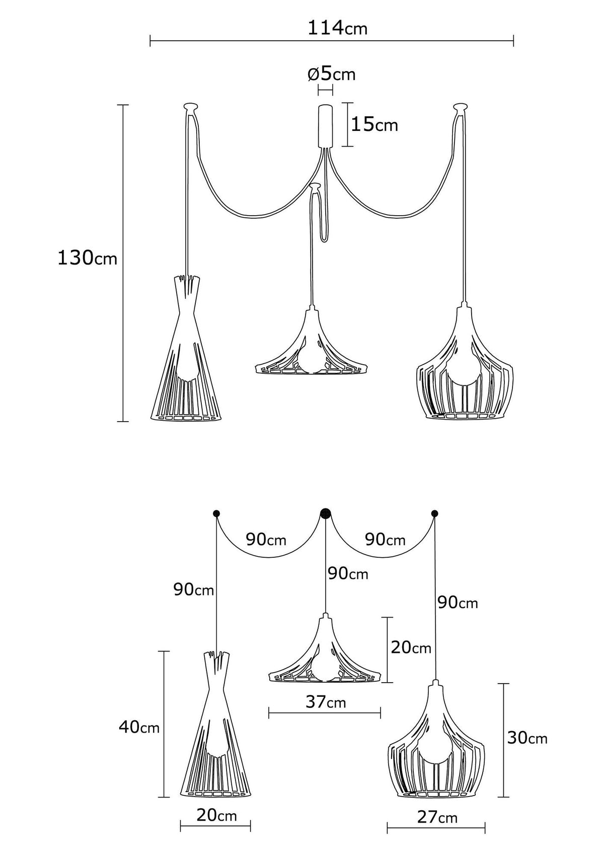 Candelabru, Mezopotamya - N-1291, Negru